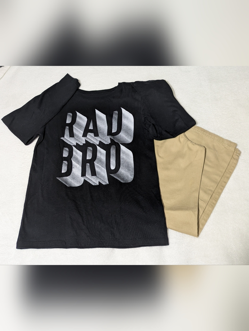 Boys' 2-Piece "Rad Bro" Casual Set